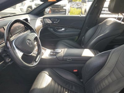 2015 Mercedes-Benz S-Class S 550