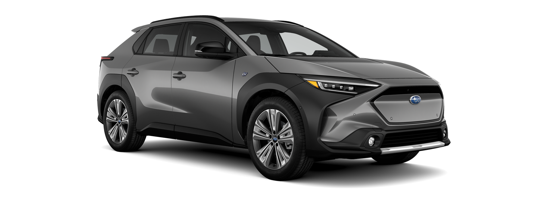 2025 Subaru Solterra Limited Shown in Smoked Carbon