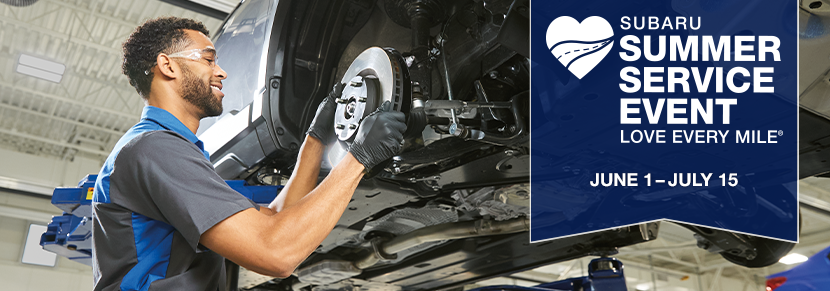 Summer Service Event. Special savings through April 15th. 