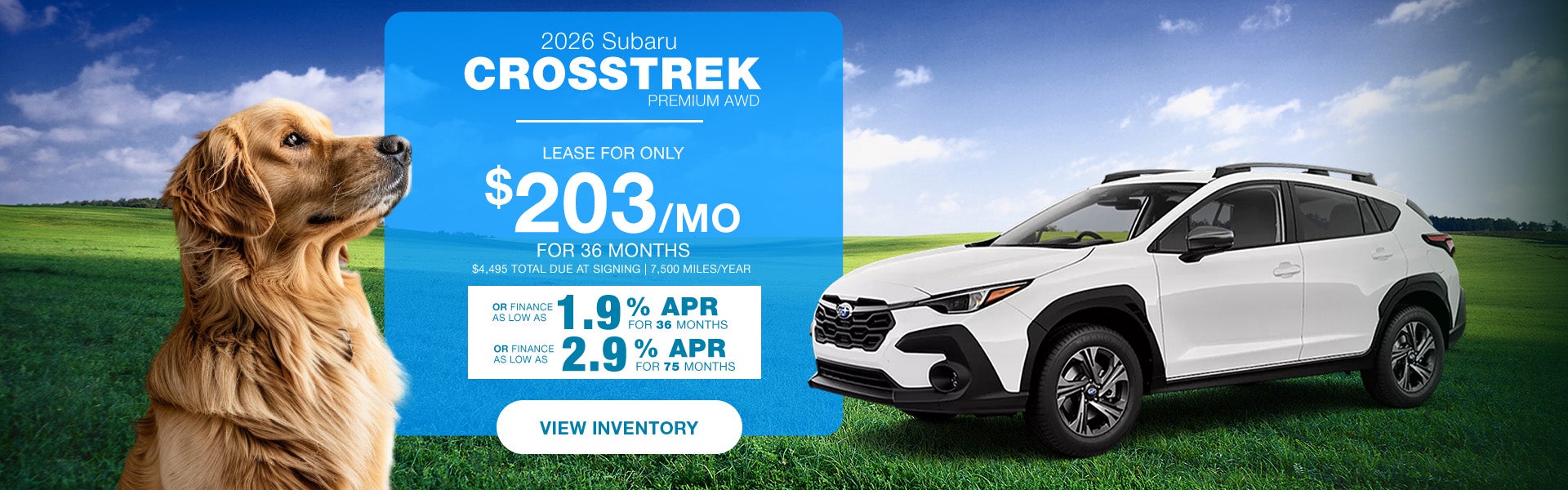 2026 Subaru Crosstrek