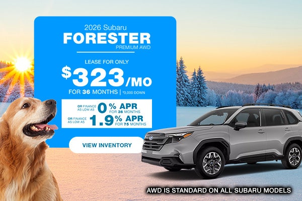 2026 Subaru Forester