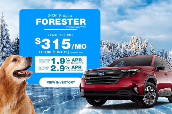 2026 Subaru Forester