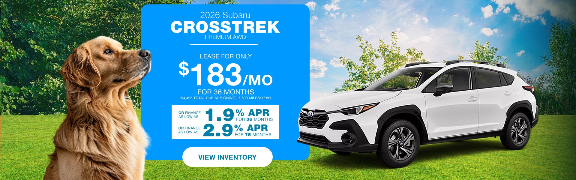 2026 Subaru Crosstrek