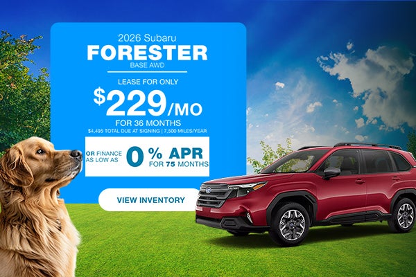 2026 Subaru Forester